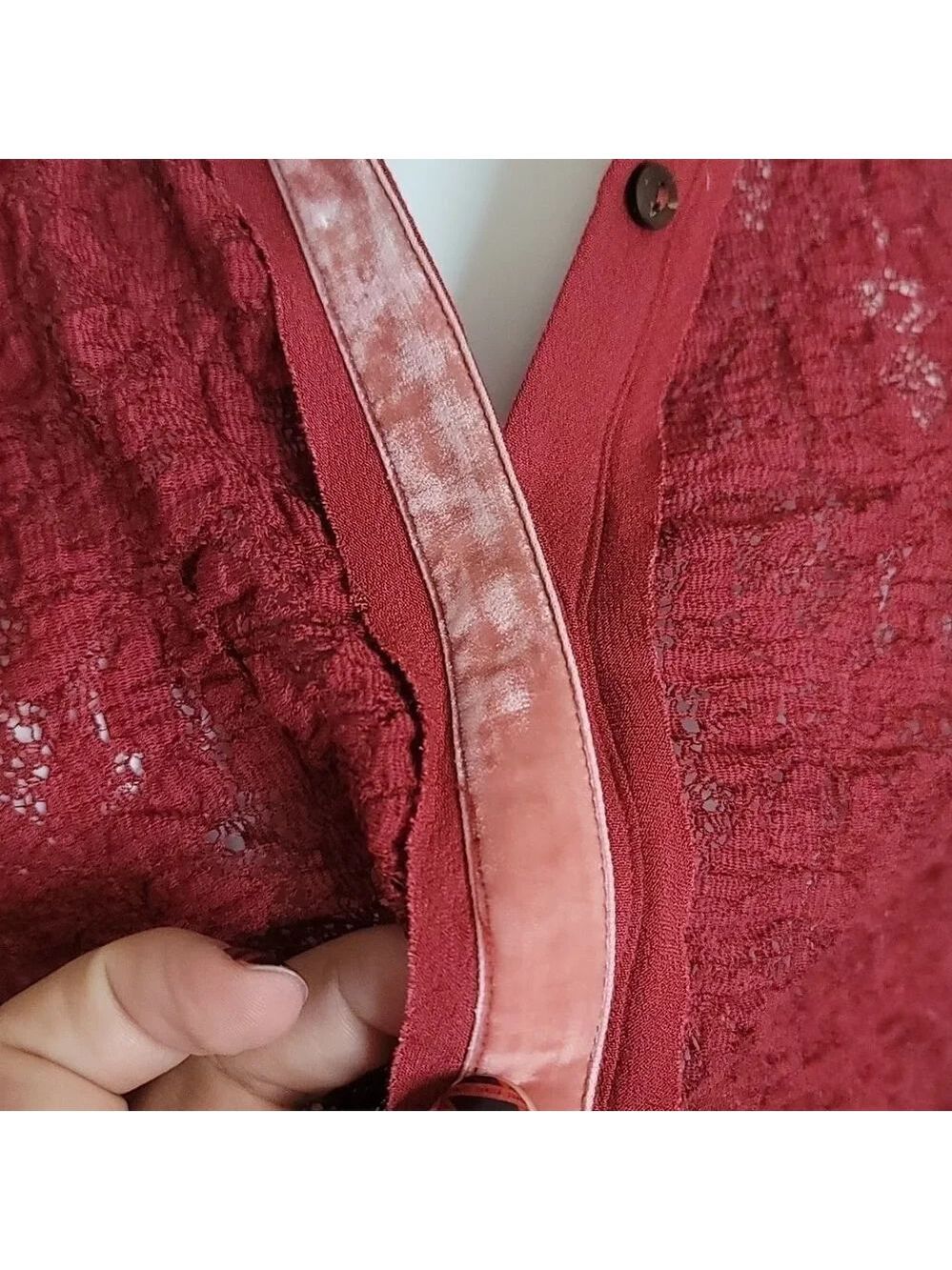 Free People Must Have Tunic In Red - Picture 7 of 11